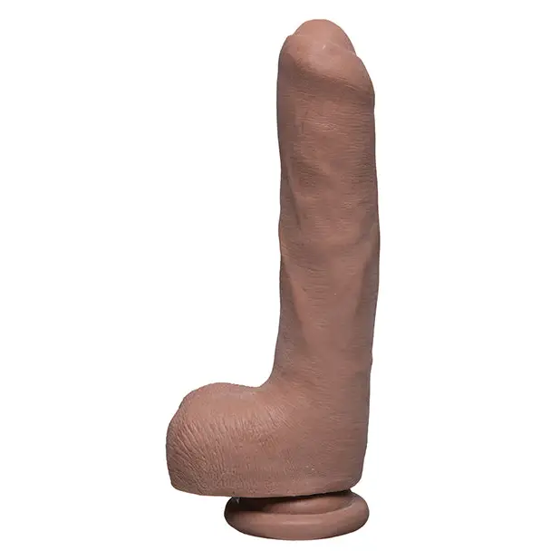 The D 9" Dual Density Uncut D w/Balls, Caramel