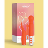 The Naughty Collection Interchangeable Heads Vibrator - Coral Bundle - Vibrators