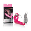 The Ultimate Triple Stimulator Flexible Dong w/Cock Ring - Pink - Dongs & Dildos