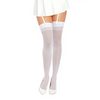 Thigh High Back Seam - White O/S - Lingerie - Packaged