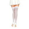 Thigh High Back Seam - White O/S - Lingerie - Packaged