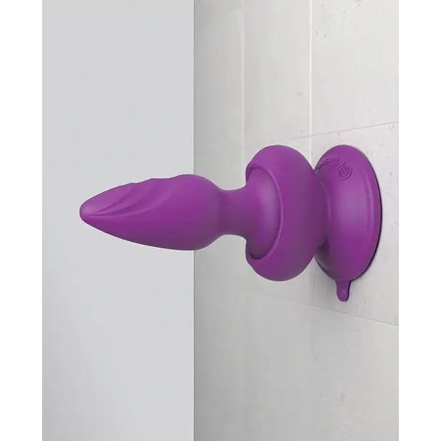 Threesome Wall Banger Plug - Purple - Anal Products
