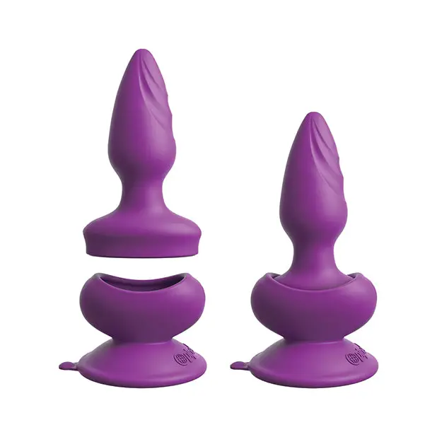 Threesome Wall Banger Plug - Purple - Anal Products