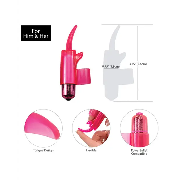 Tingling Tongue - Pink - Stimulators