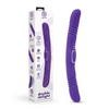 Together Double Delight Double-Ended Vibrating & Thrusting Vibrator - Purple - Vibrators