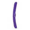 Together Double Delight Double-Ended Vibrating & Thrusting Vibrator - Purple - Vibrators