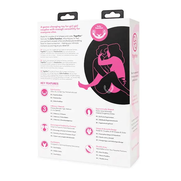 Together Female Intimacy Vibe, Pink