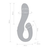 Together Harmony Vibe Versatile Dual-Stim Vibrator - Pink - Vibrators
