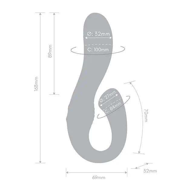 Together Harmony Vibe Versatile Dual-Stim Vibrator - Pink - Vibrators