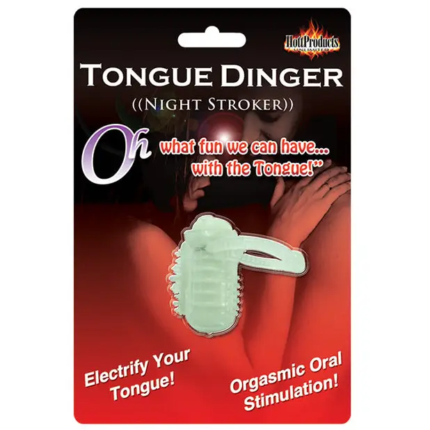 Tongue Dinger - Glow in the Dark Night Stroker - Stimulators