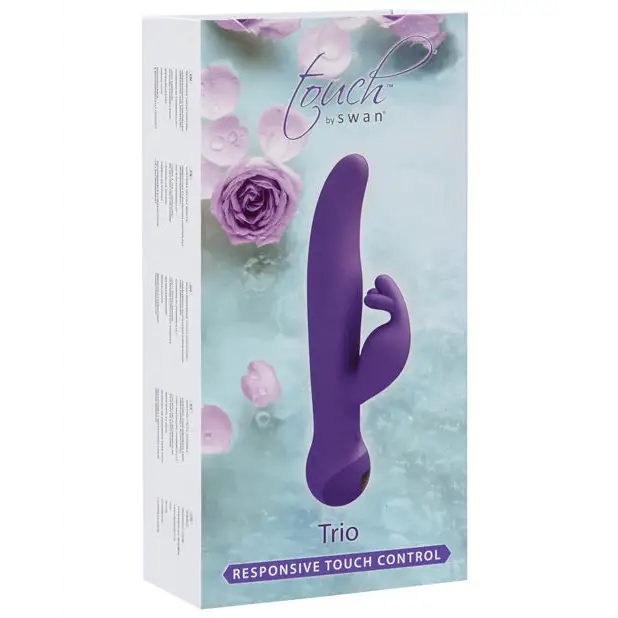 Touch by Swan Trio Clitoral Vibrator, Purple