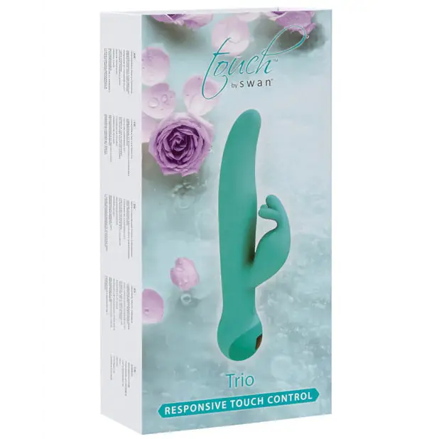 Touch by Swan Trio Clitoral Vibrator, Teal