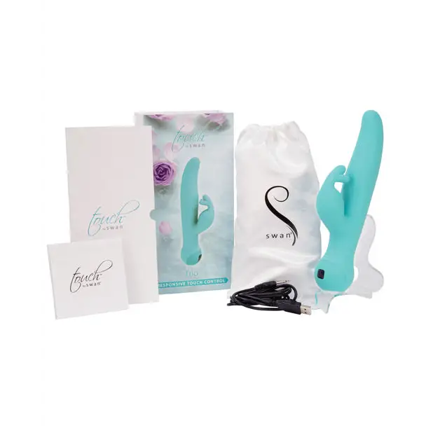 Touch by Swan Trio Clitoral Vibrator, Teal