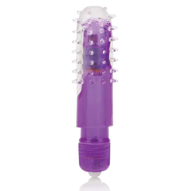 Travel Blaster w/Silicone Sleeve Waterproof - Purple - Stimulators
