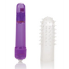 Travel Blaster w/Silicone Sleeve Waterproof - Purple - Stimulators