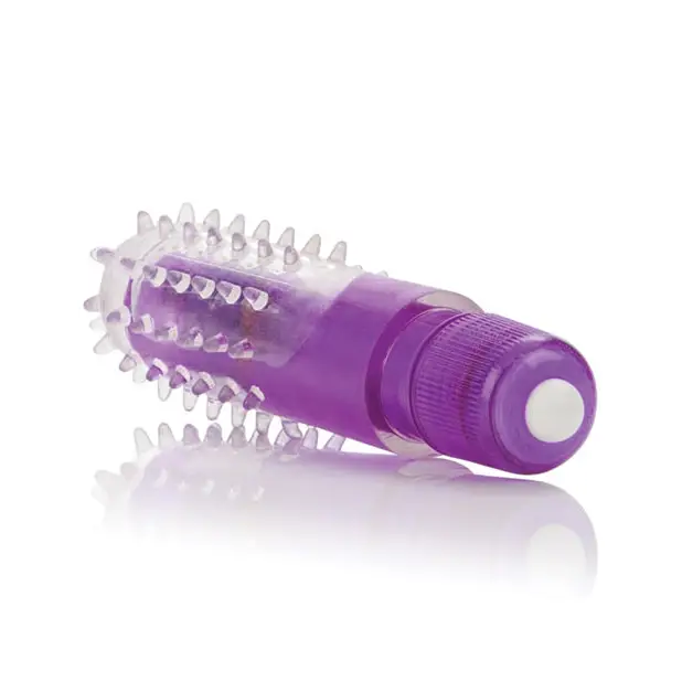 Travel Blaster w/Silicone Sleeve Waterproof - Purple - Stimulators