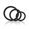 Tri-Rings - Black - Penis Enhancement
