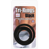 Tri-Rings - Black - Penis Enhancement