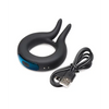 Trinity Men 10X Cock Viper Dual Stimulation Silicone Cock Ring, Black