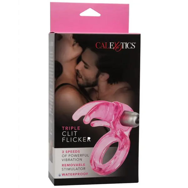 Triple Clit Flicker - Pink - Stimulators