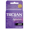 Trojan Her Pleasure Condoms - Box of 3 - Condoms