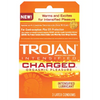 Trojan Intensified Charged Condoms, Box of 3