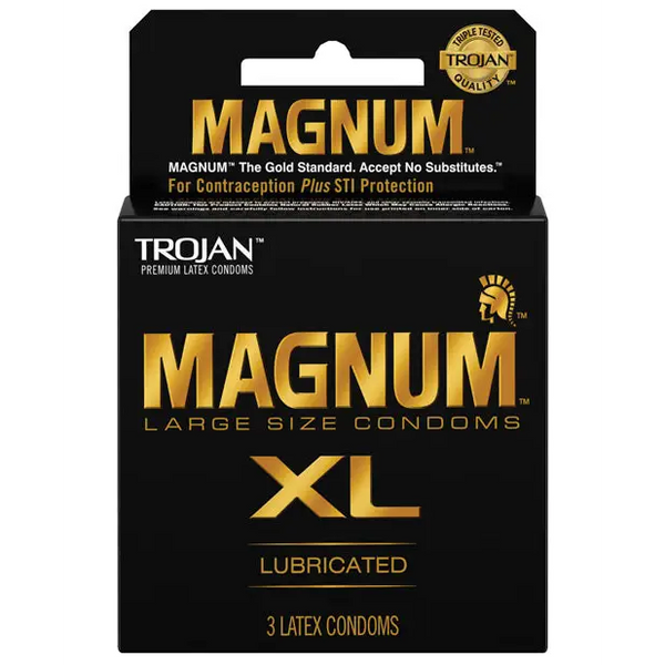 Trojan Magnum XL, Pack of 3