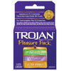 Trojan Pleasure Pack Condoms - Box of 3 - Condoms