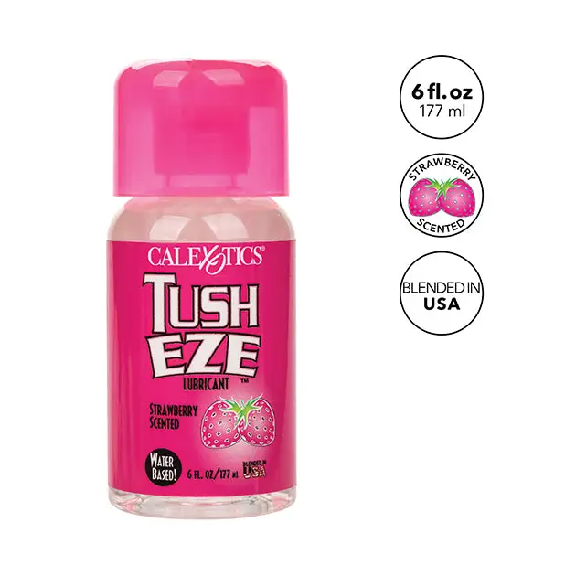 Tush Eze Strawberry Scented Lubricant - 6 oz - Lubricants