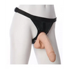 Ultra Harness 2 w/8’’ Ultraskyn Cock - White - Strap Ons