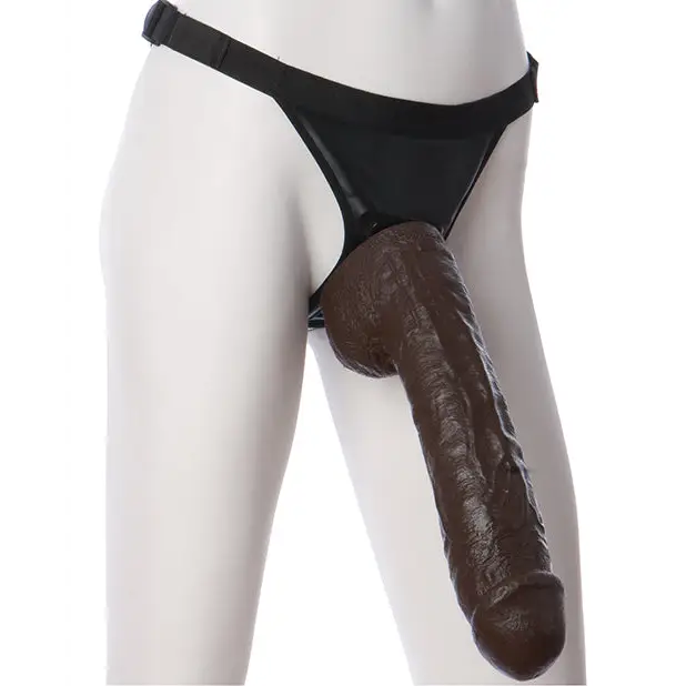 Vac-U-Lock 12.5 Hung Attch. - Black - Strap Ons