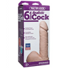 Vac-U-Lock 6’’ Realistic - White - Strap Ons