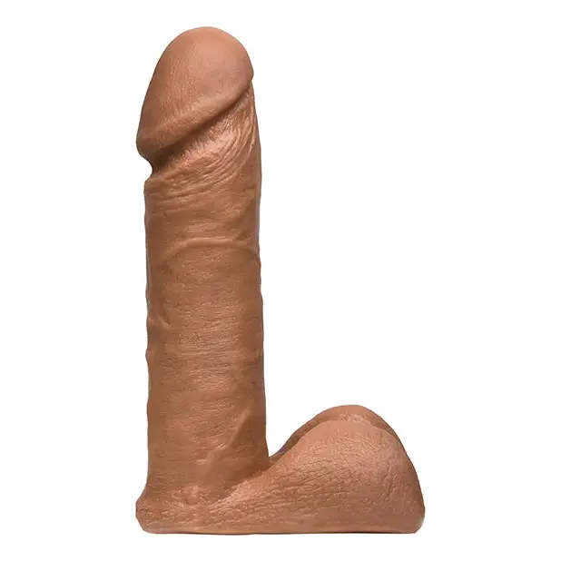 Vac-U-Lock 6’’ Ultraskyn Cock Attch. - Brown - Strap Ons