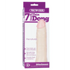 Vac-U-Lock 7’’ Thin Dong - White - Strap Ons