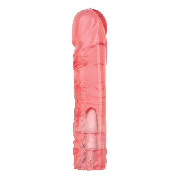 Vac-U-Lock 8’’ Crystal Jellie Pink - Strap Ons