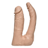 Vac-U-Lock Double Penetrator - White - Strap Ons