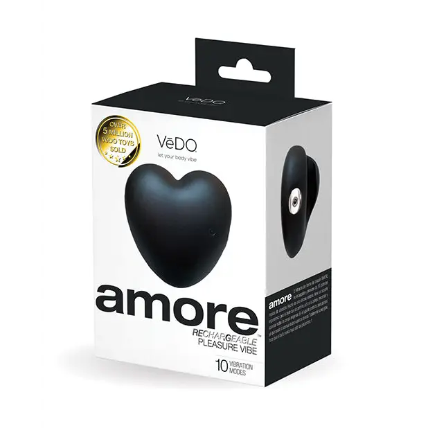 VeDo Amore Rechargeable Pleasure Vibe - Black