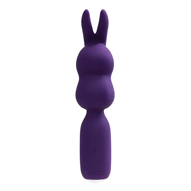 VeDO Hopper Bunny Rechargeable Mini Wand - Purple - Vibrators