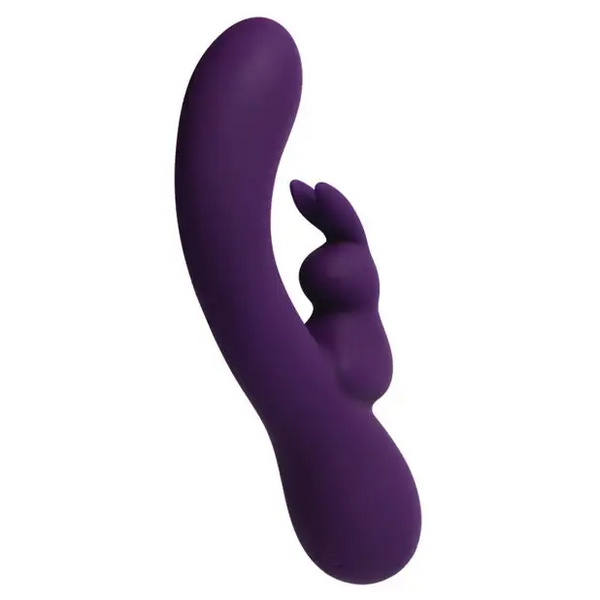 VeDO Kinky Bunny Plus Rechargeable Dual Vibe - Deep Purple - Vibrators