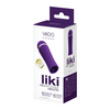 VeDO Liki Rechargeable Flicker Vibe, Deep Purple