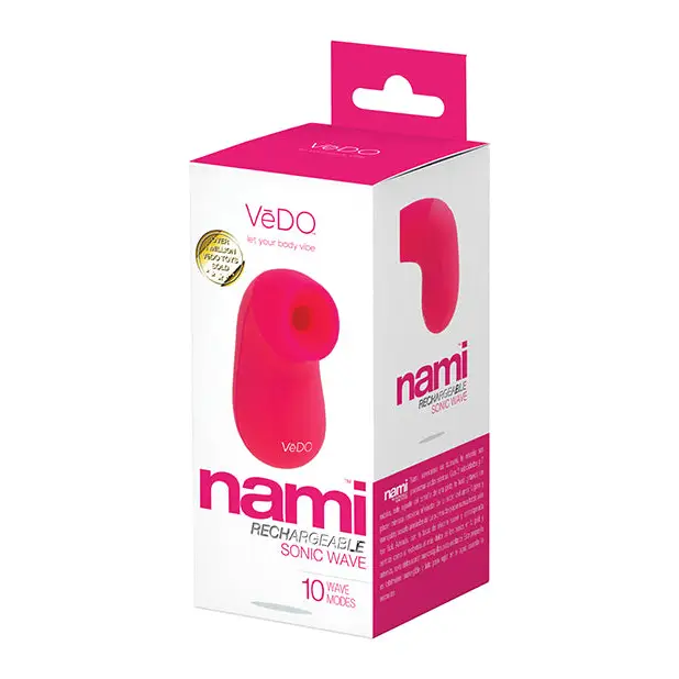 VeDO Nami Rechargeable Sonic Vibe - Foxy Pink - Stimulators