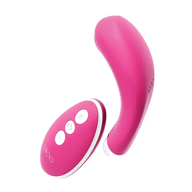 VeDO Niki Rechargeable Panty Vibe - Foxy Pink - Stimulators