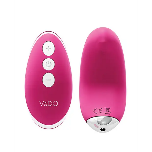 VeDO Niki Rechargeable Panty Vibe - Foxy Pink - Stimulators