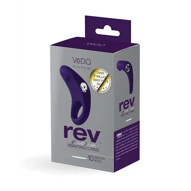 VeDO Rev Rechargeable C Ring - Purple - Penis Enhancement