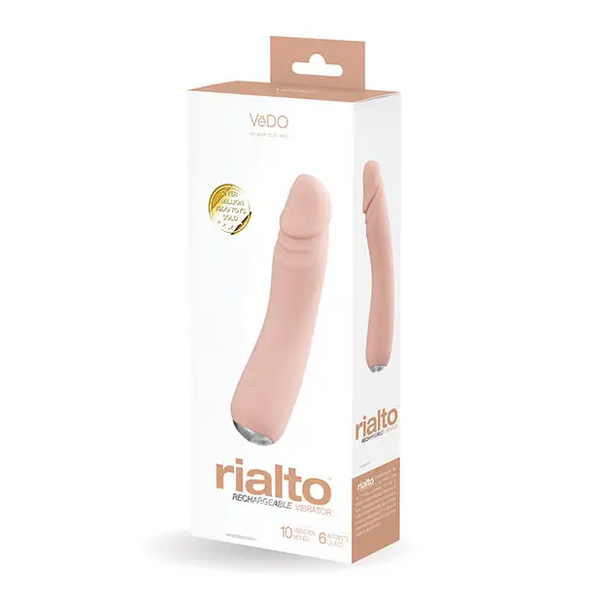 VeDO Rialto Rechargeable Vibe - Vanilla - Vibrators