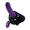 VeDO Strapped Rechargeable Vibrating Strap On, Deep Purple