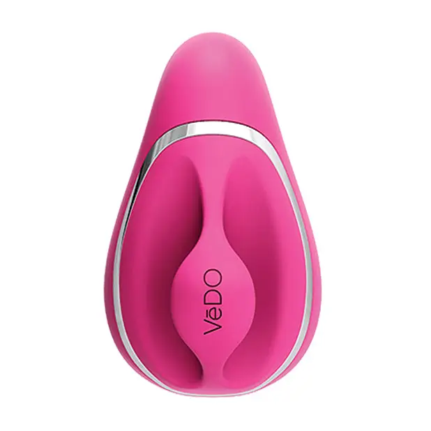 VeDO Suki Rechargeable Vibrating Sucker - Foxy Pink - Stimulators