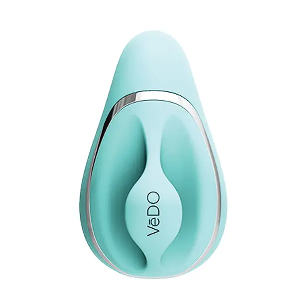 VeDO Suki Rechargeable Vibrating Sucker - Tease Me Turquoise - Stimulators