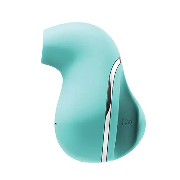 VeDO Suki Rechargeable Vibrating Sucker - Tease Me Turquoise - Stimulators