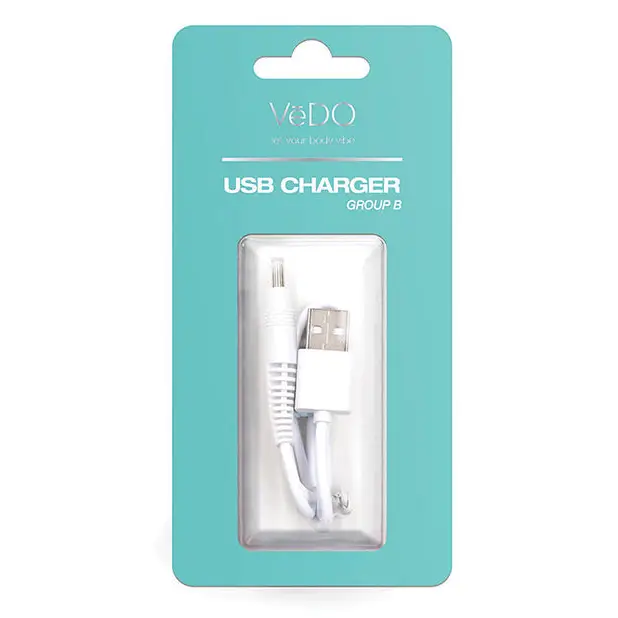 VeDO USB Charger - Group B White - Stimulators